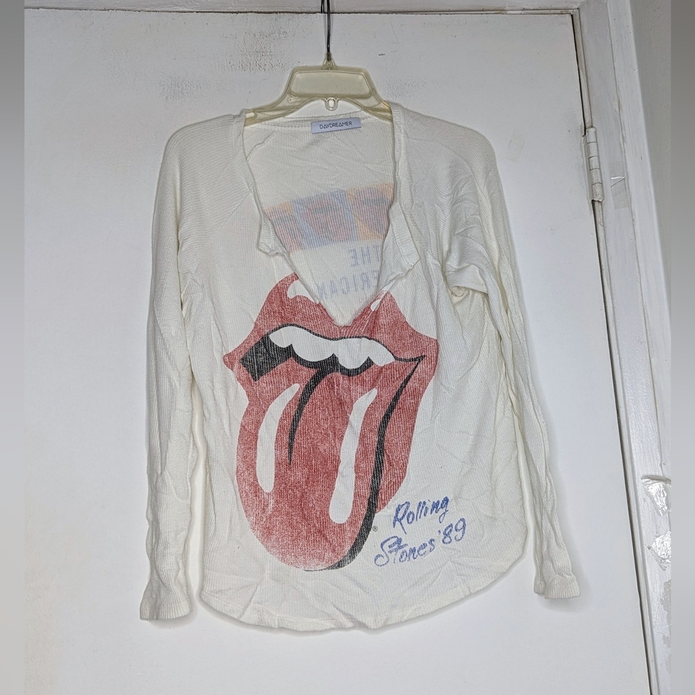 Daydreamer Rolling Stones 1989 Long Sleeve  Thermal  Top